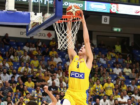 אבדיה סיים את המשחק עם 4 נקודות (אלן שיבר)