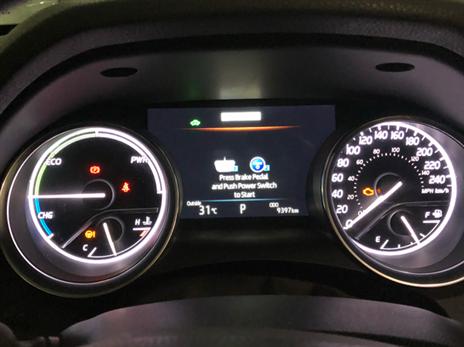 לוח מחוונים גדול וצבעוני