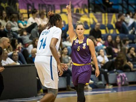 לימור פלג, ניצחון חשוב לחולון (עודד קרני, באדיבות מנהלת ליגת העל לנשים)