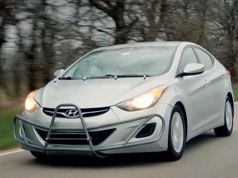 האלנטרה המשומשת. בת 5 עם מיליון קילומטרים מאחוריה(צילום: יצרן)