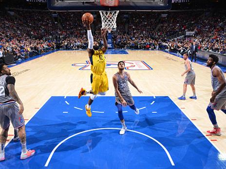 הפייסרס על הגל (צילום: Jesse D. Garrabrant/NBAE via Getty Images)