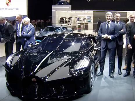 הבוגטי השחורה,  La Voiture Noire (צילום: יצרן)