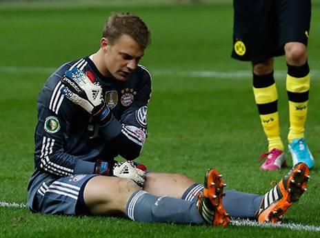 הפציעה לקחה אותו אחורה, נוייר (getty)