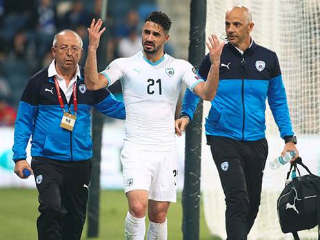 כיאל. ניסה לשחק במחצית השנייה (אלן שיבר)