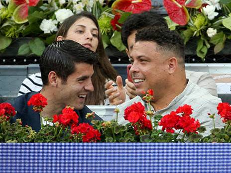 רונאלדו ומוראטה הגיעו לצפות (Jean Catuffe/Getty Images)