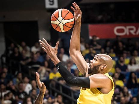 יסתדר בלי הקהל בחצי הגמר? טיוס (צילום: עודד קרני)