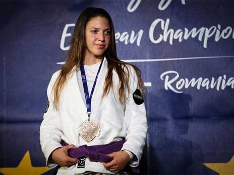 עוד זהב. רוזנפלד (צילום: התאחדות הג'יוג'יטסו)