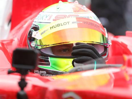 שומאכר. השיג ניצחון בכורה בפורמולה 2(Getty)