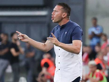 בכר. החדיר מוטיבציה בשחקניו (דני מרון)