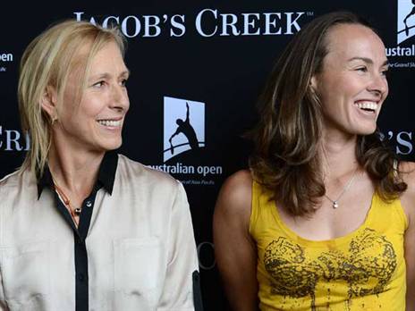 לאיזה מרטינה התכוונו? (Getty)