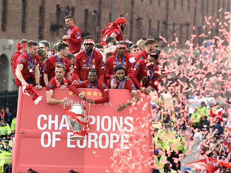 במקום השמיני, אלופת אירופה ליברפול (getty)