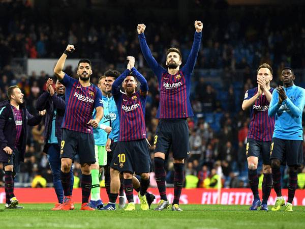 ברצלונה שוב תחגוג בברנבאו? (GETTYIMAGES)