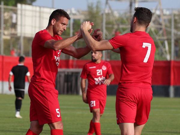 אלטמן הוסיף את השני. (קרדיט: מועדון כדורגל הפועל תל אביב)