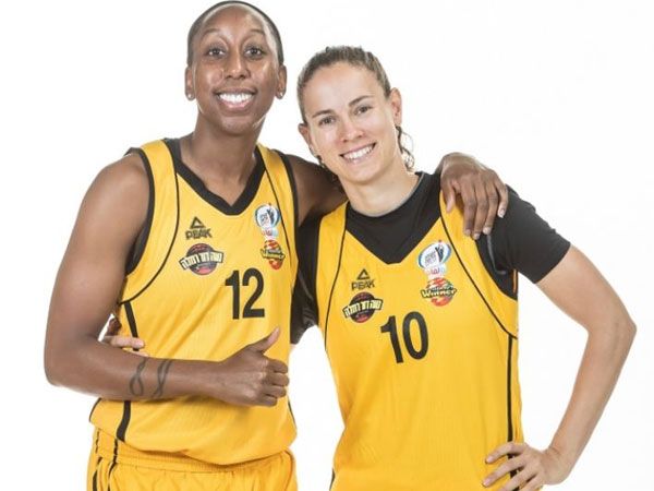 שפיר והייטאואר יחייכו גם מול ראשל''צ? (באדיבות מנהל ליגת העל לנשים בכדורסל)