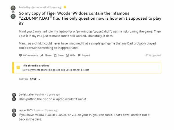 משתמש ברדיט מדווח כי הוא מחזיק באחד מהעותקים המדוברים