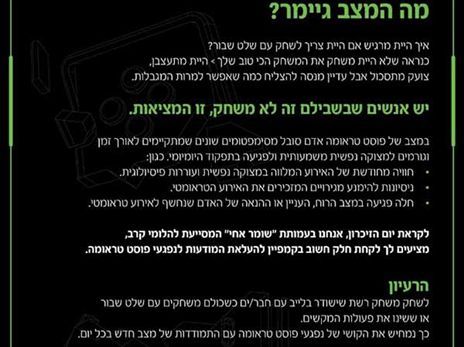 איך זה עבד? עלון ההסברה שנשלח אל הגיימרים בארץ