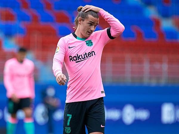 גריזמן. שמח בשביל חבריו באתלטיקו (GETTY)