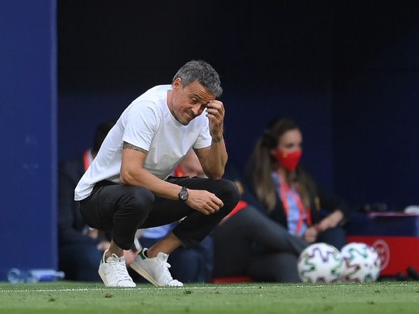 לואיס אנריקה. כאב ראש למאמן הספרדי (Getty)