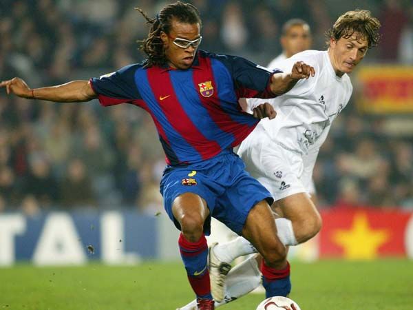 דווידס. שיחק בברצלונה לפני שמסי הגיע (Getty)