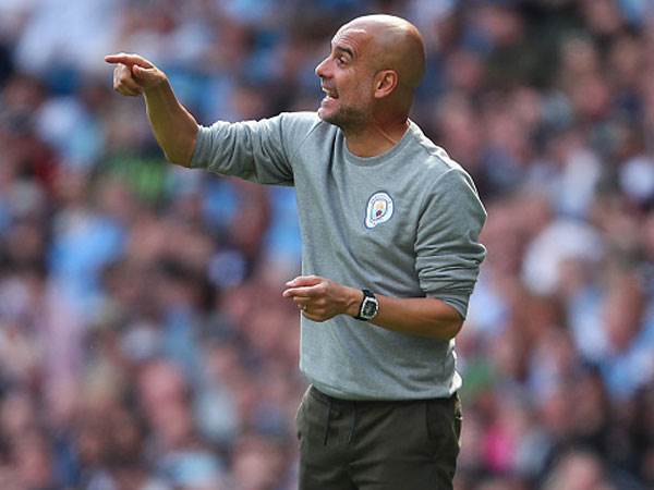 אחוזי החזקה בכדור והרבה בעיטות לשער. גווארדיולה (Getty)