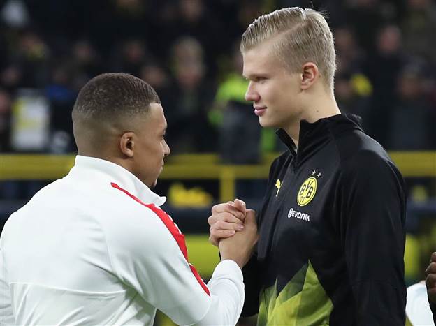 הולאנד ואמבפה. אלו שיכנסו לנעליים (Getty)