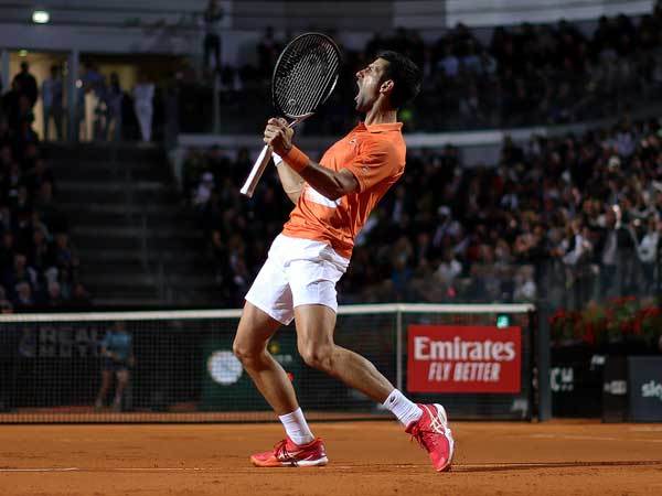 נובאק ג'וקוביץ'. רשם את ניצחונו ה-1,000 בקריירה (GETTY)