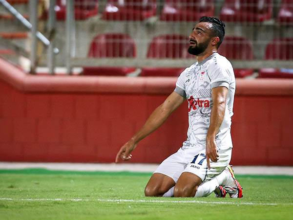 עבדאללה ג'אבר. איבד את המקום בנבחרת פלסטין מכיוון שהוא משחק בישראל (מאור אלקסלסי)