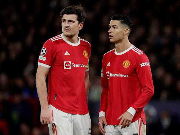 מהלך מאחורי הגב? רונאלדו ומגוויר (David S. Bustamante/Soccrates/Getty Images)