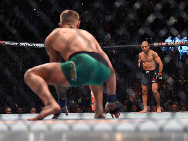 10 שנים, אגרוף אחד. מקגרגור ואלדו (GETTY)