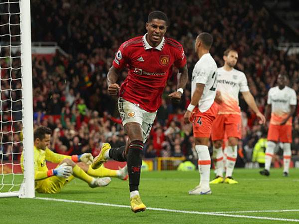 שער 100 במנצ'סטר יונייטד. רשפורד (Getty)