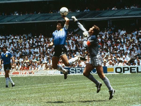 "יד האלוהים" של מראדונה (1986)