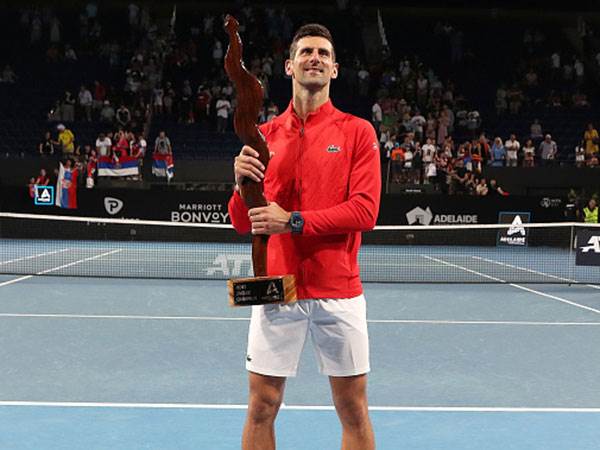 תואר ראשון לשנת 2023. ג'וקוביץ' (Getty)