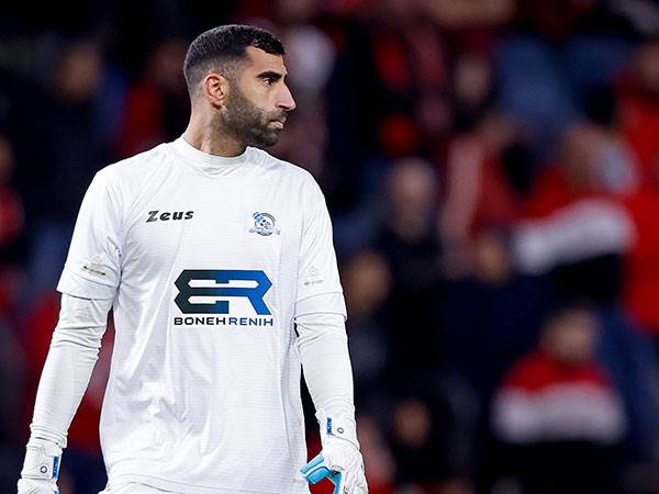 אריק ינקו. שרון מימר מכין חלופה למקרה שהשוער לא יהיה כשיר (מאור אלקסלסי)