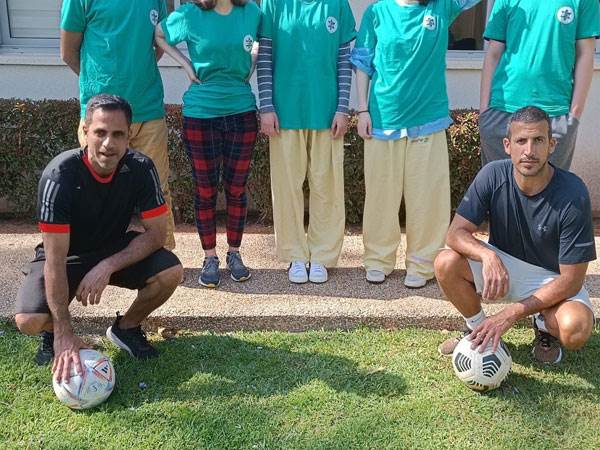 ידין ומשומר. עדיין קרובים לכדורגל הישראלי (אוסף פרטי)