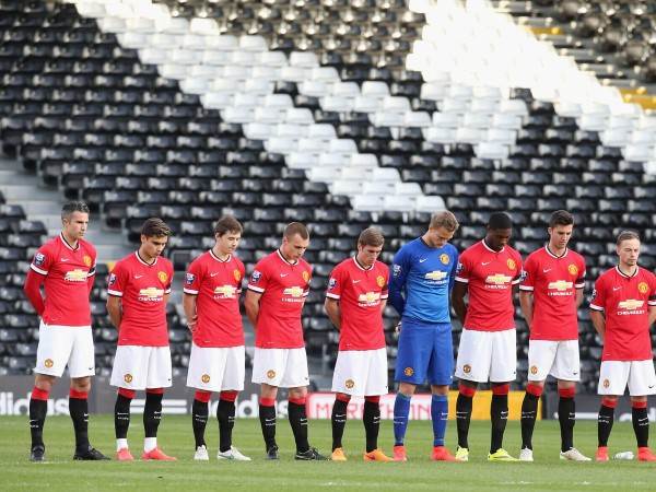 קלט במדי משחק אימון במנצ'סטר יונייטד (Getty)