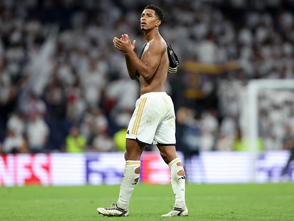 בלינגהאם. אימץ את הקרעים בגרביים (Gonzalo Arroyo Moreno/Getty Images)