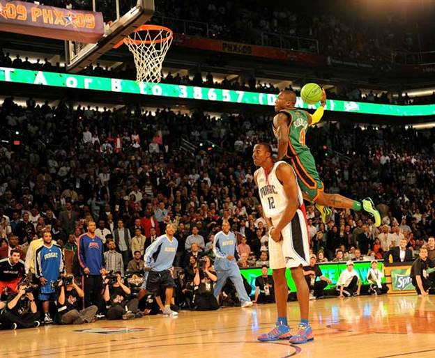 רובינסון בתחרות ההטבעות. קאלט ( Ronald Martinez/Getty Images)