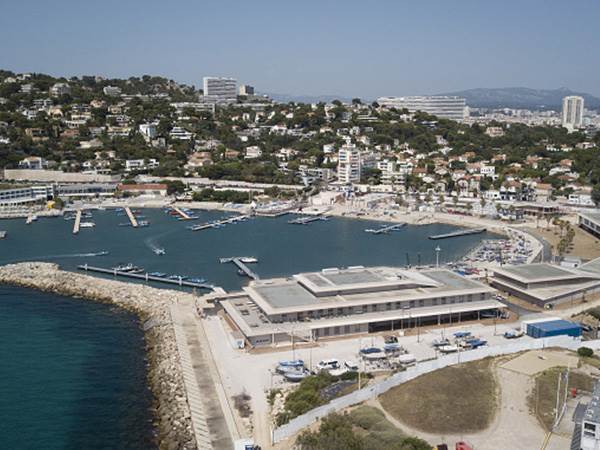 המרינה העצומה בעיר מארסיי, מכאן ייצאו כל תחרויות השייט (GETTY)