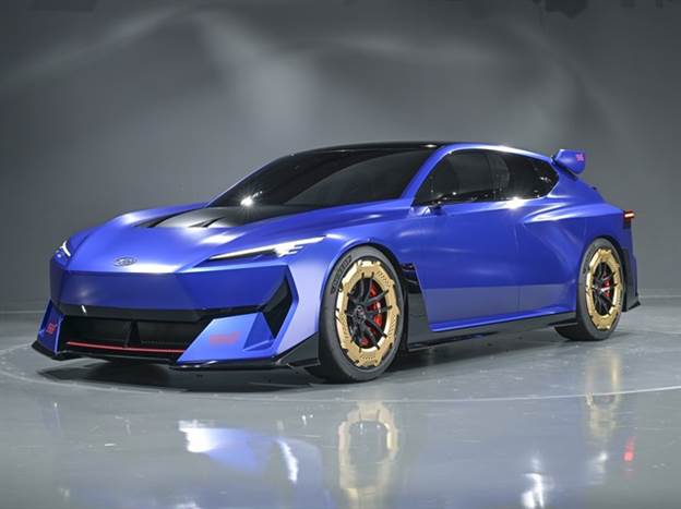 סובארו Performance-E STI החשמלי - היצרנית תיארה בעיקר כמה השקיעו באווירודינמיות