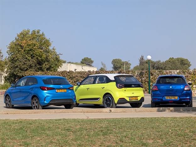 שלוש מכוניות הסופר-מיני הזולות בישראל. האם זול עולה ביוקר? ומי המנצחת?