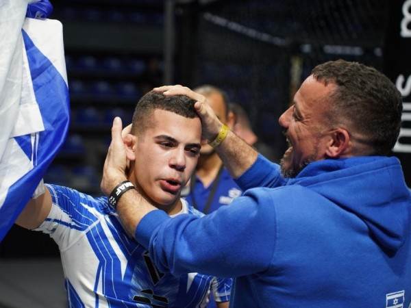 "זר לא יבין את ההרגשה". עידו וגיא פריינטה (באדיבות איגוד ה-MMA הישראלי)