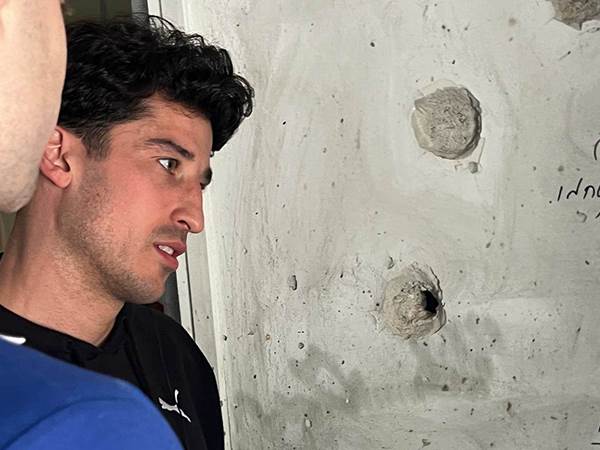 דיברתולומיאו. “לא חשבתי שאחווה משהו כמו מלחמה“ (תמונה: מכבי ת“א)