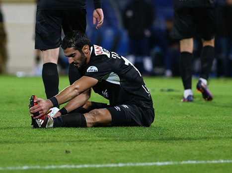 קריאף מאוכזב. עוד משחק ללא ניצחון לק"ש (לירון מולדובן)