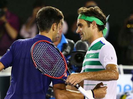 ברגע שפדרר הפך לבן אנוש, ג'וקוביץ' הפך לשליט יחיד (getty)