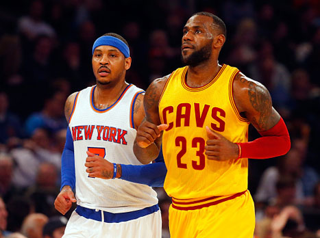 בקרוב ביחד? מלו ולברון (getty)