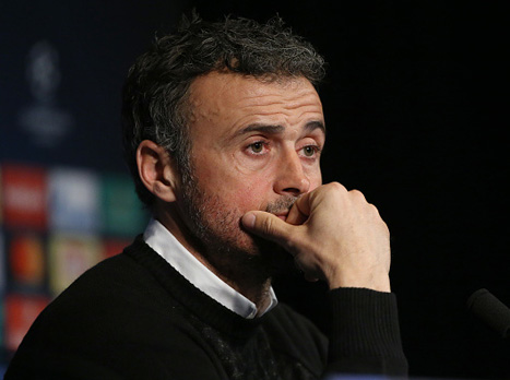 מעמדו התערער. לואיס אנריקה (getty)