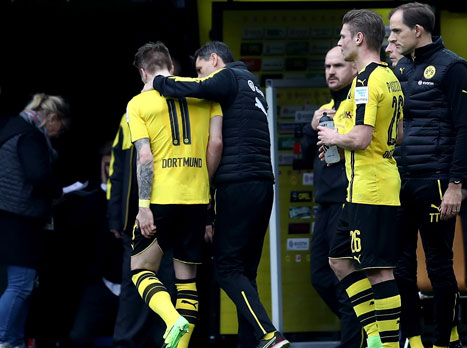 עדיין לא ברורה חומרת הפציעה (Getty)