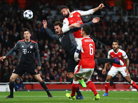 אבל ההחמצות של ז'ירו עלו לוונגר ביתרון גדול יותר (Getty)