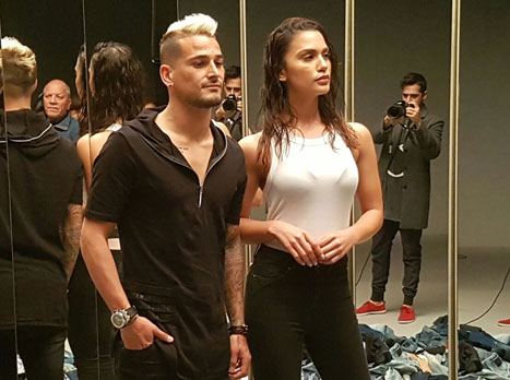 בוזגלו עם שיר אלמליח. מטפח את המותג