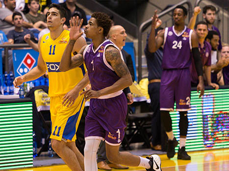 הסגולים עם ניצחון ראשון בהיסטוריה שלהם בהיכל (מנהלת הליגה)